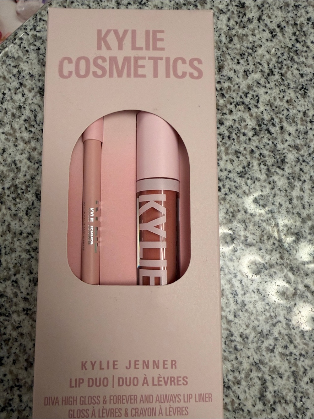 Kylie Cosmetics Pink Lip Duo with Gloss and Liner